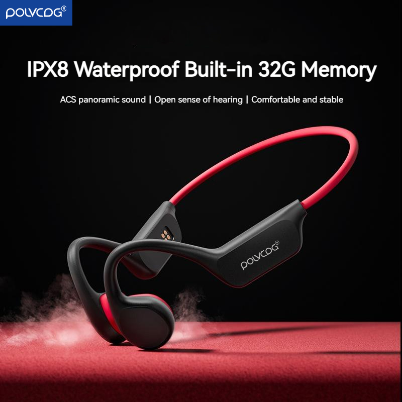 POLVCDG Słuchawki przewodzące  – Bone Conduction Running Headphones recenzja i cena