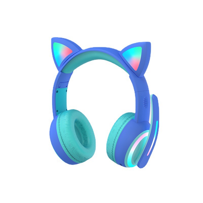 Słuchawki Bluetooth z motywem  – Cat Ear Bluetooth Headset Led recenzja i cena